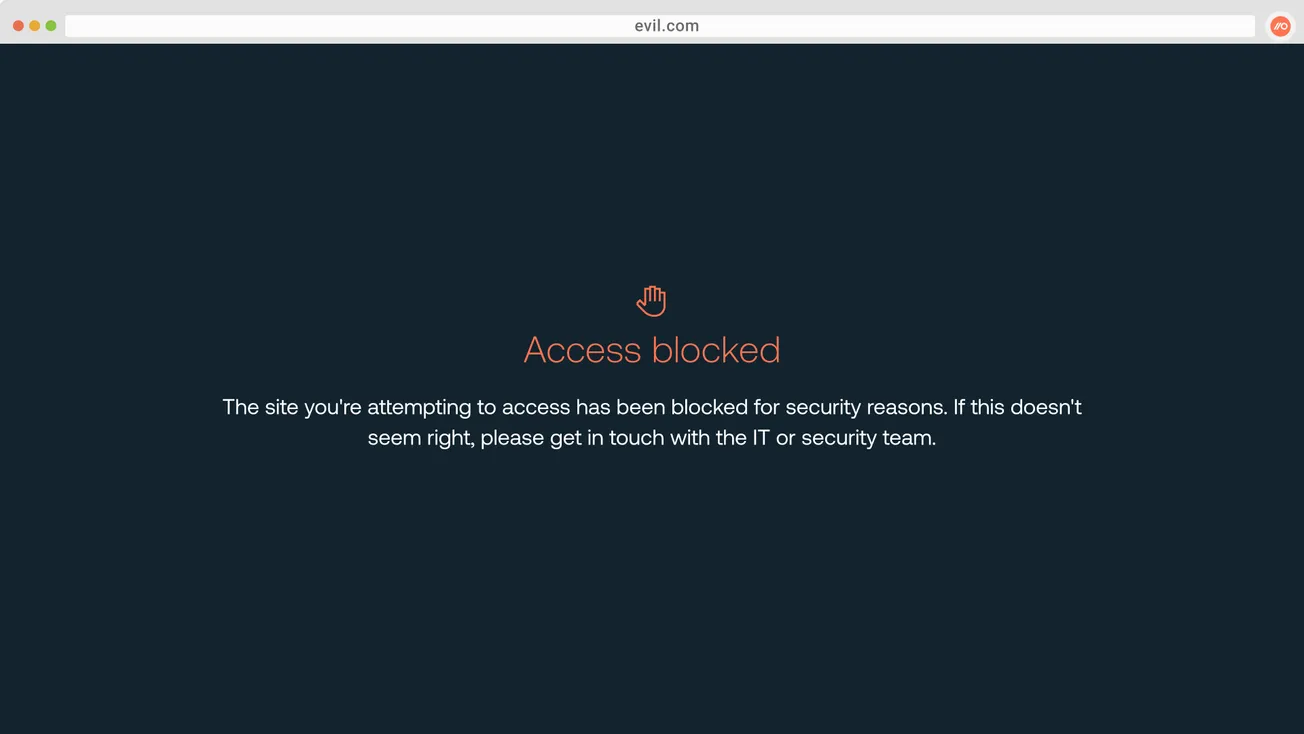 What Happens When a Website Is Blocked